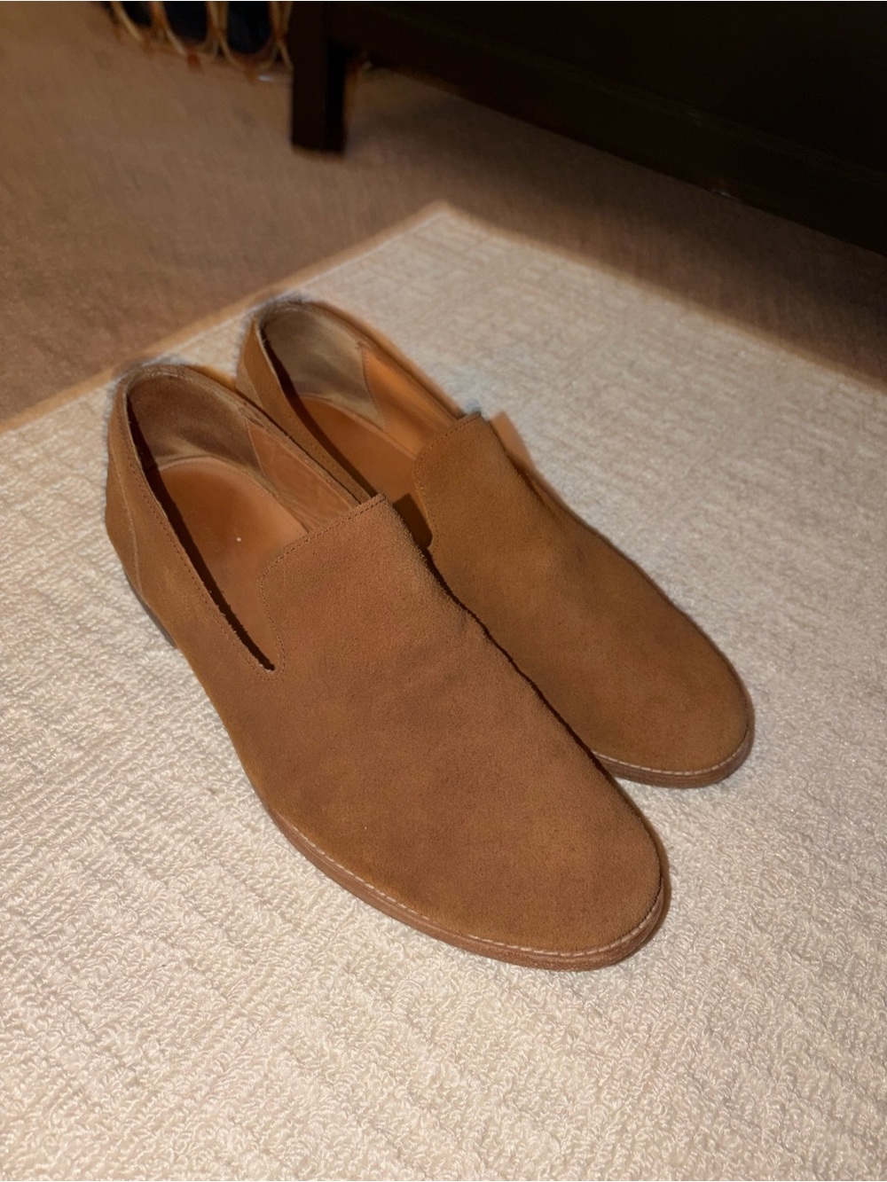 Tecovas Suede Loafer Size 13